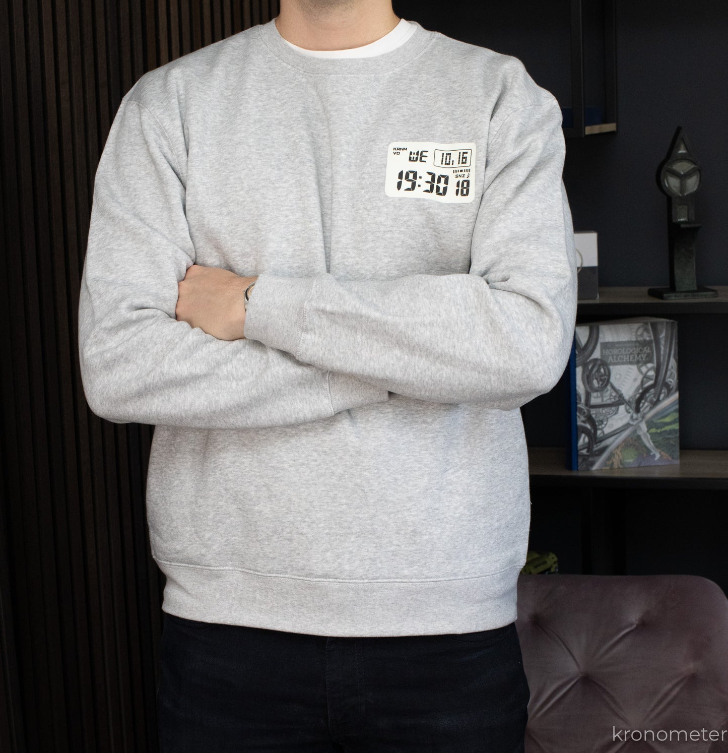 Világítós G-Shock dizájn PULÓVER