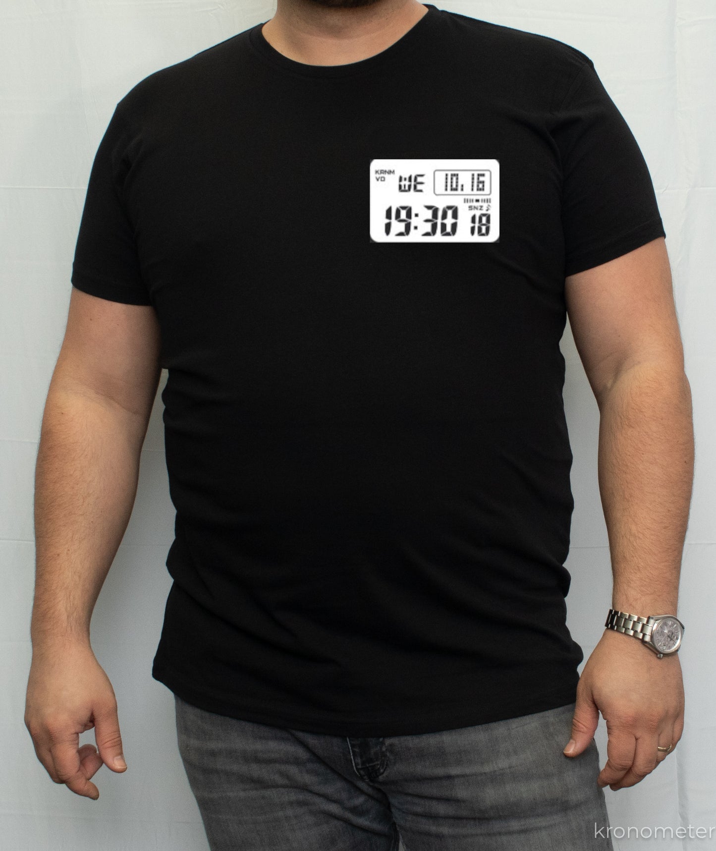 Világítós G-Shock dizájn póló (CLEAN) - előrendelés